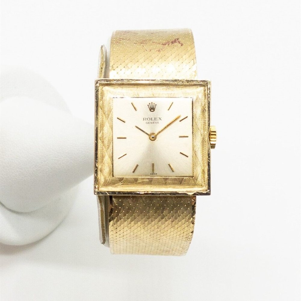 Rolex Men's 14k Gold Rolex w/ Papers